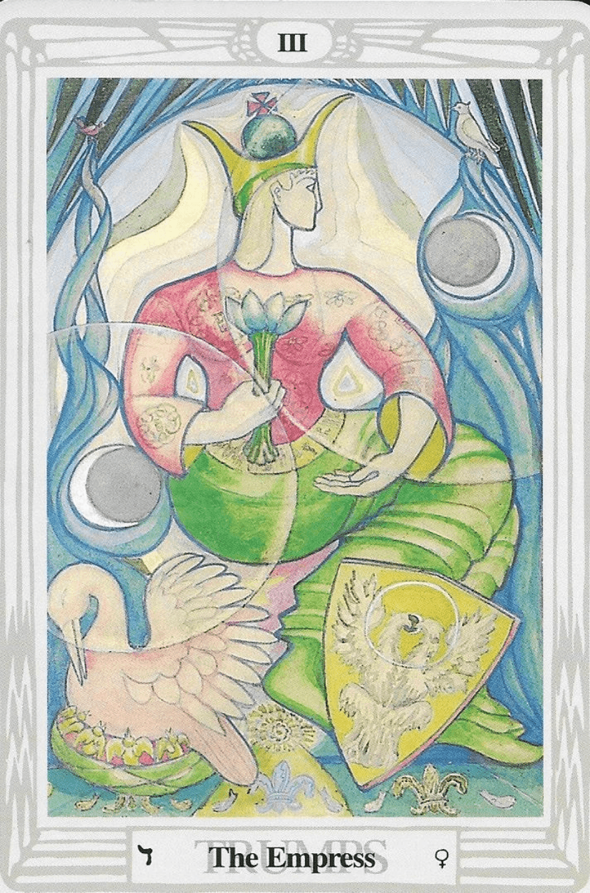 The Empress- ATU 3-Thoth Tarot The Empress- ATU 3-Thoth Tarot