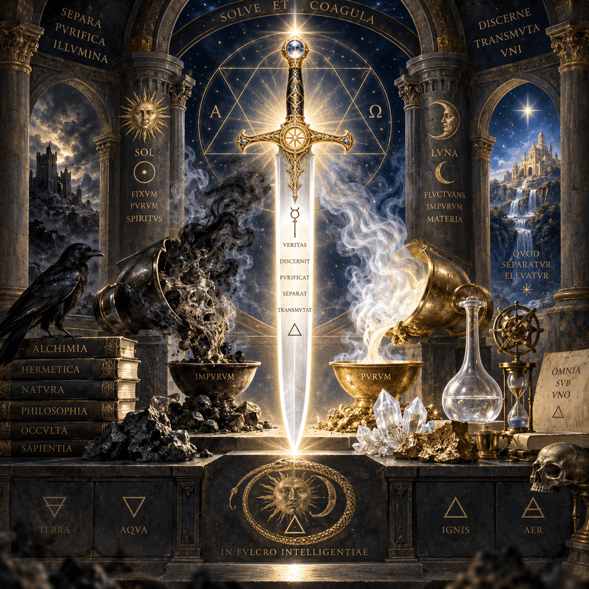 🜁 Alchemy — The Blade of Separation 🜁 Alchemy — The Blade of Separation