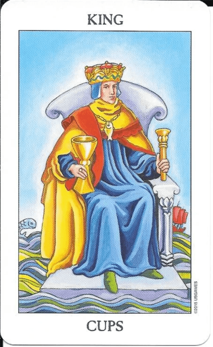 King of Cups-Rider-Waite-Smith Tarot King of Cups-Rider-Waite-Smith Tarot