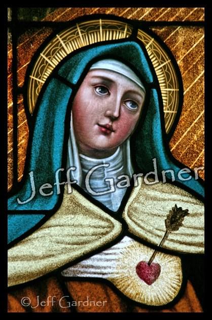 ST. Teresa arrow in heart imager by Jeff Gardner ST. Teresa arrow in heart imager by Jeff Gardner