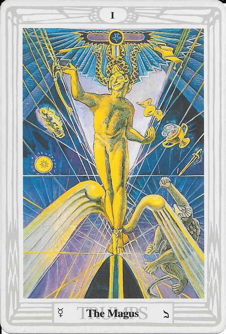 The Magus -ATU 1-Thoth Tarot The Magus -ATU 1-Thoth Tarot