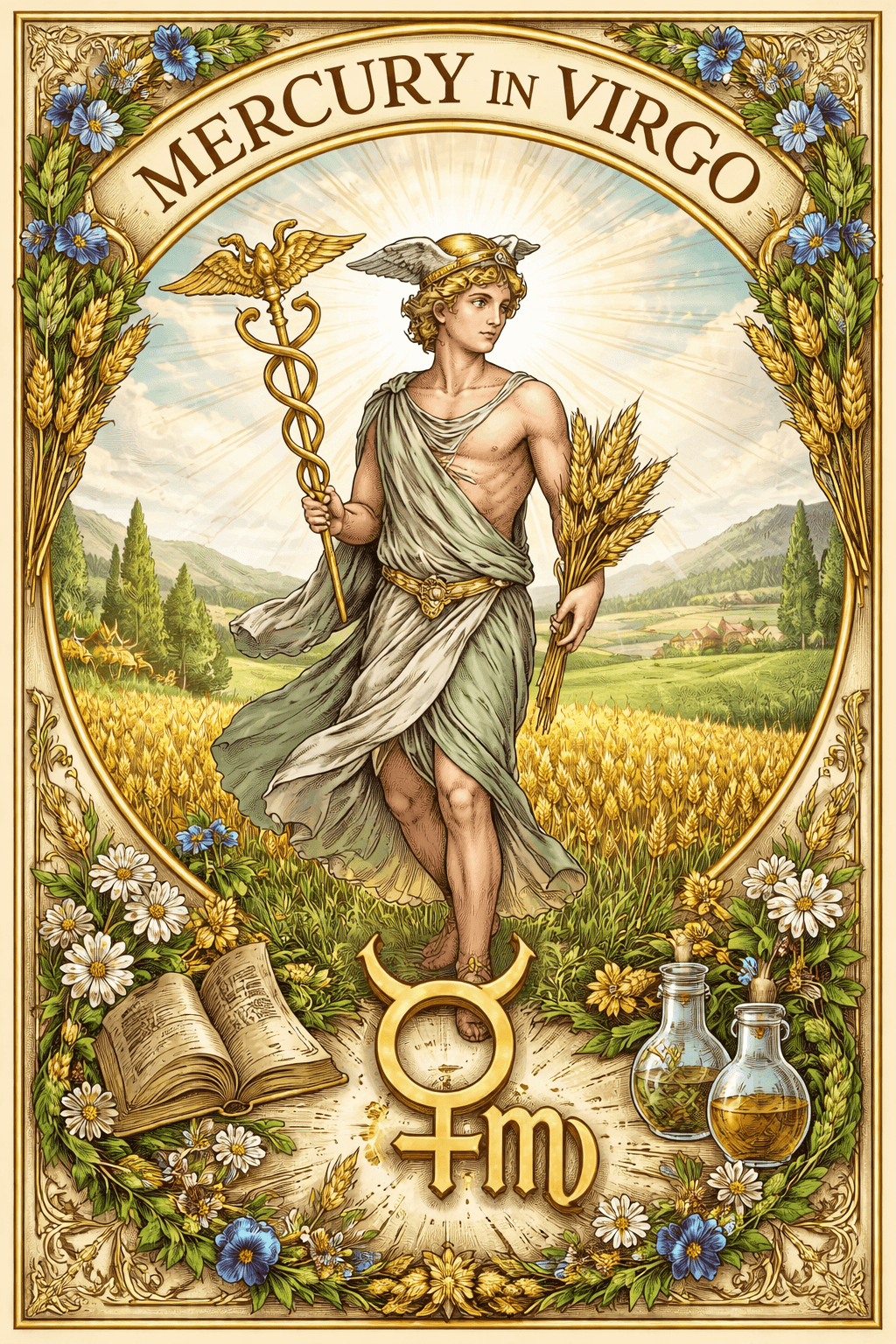 Mercury in Virgo imagery Mercury in Virgo imagery