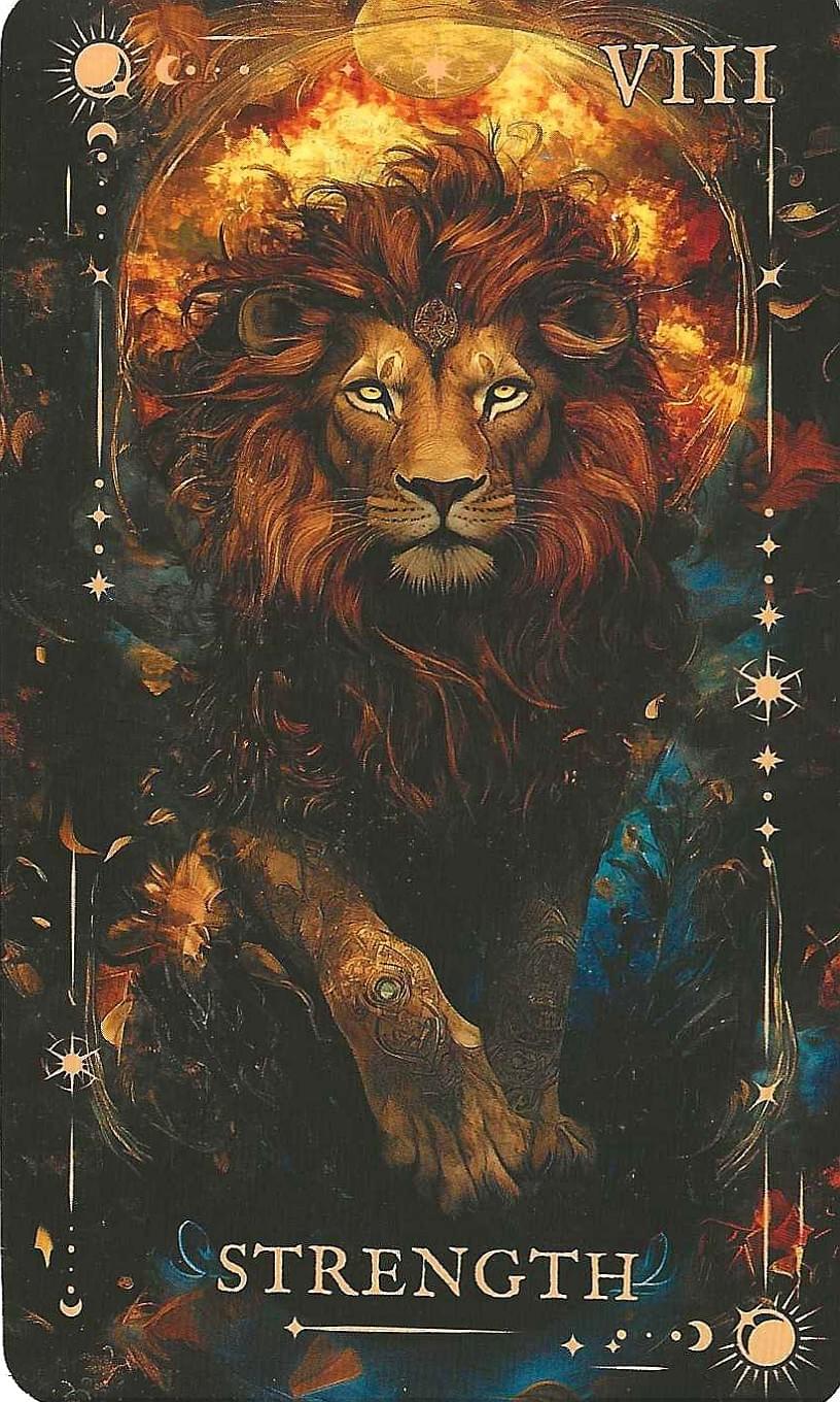 The Arcane Tarot- Key 8-Strength symbolism The Arcane Tarot- Key 8-Strength symbolism