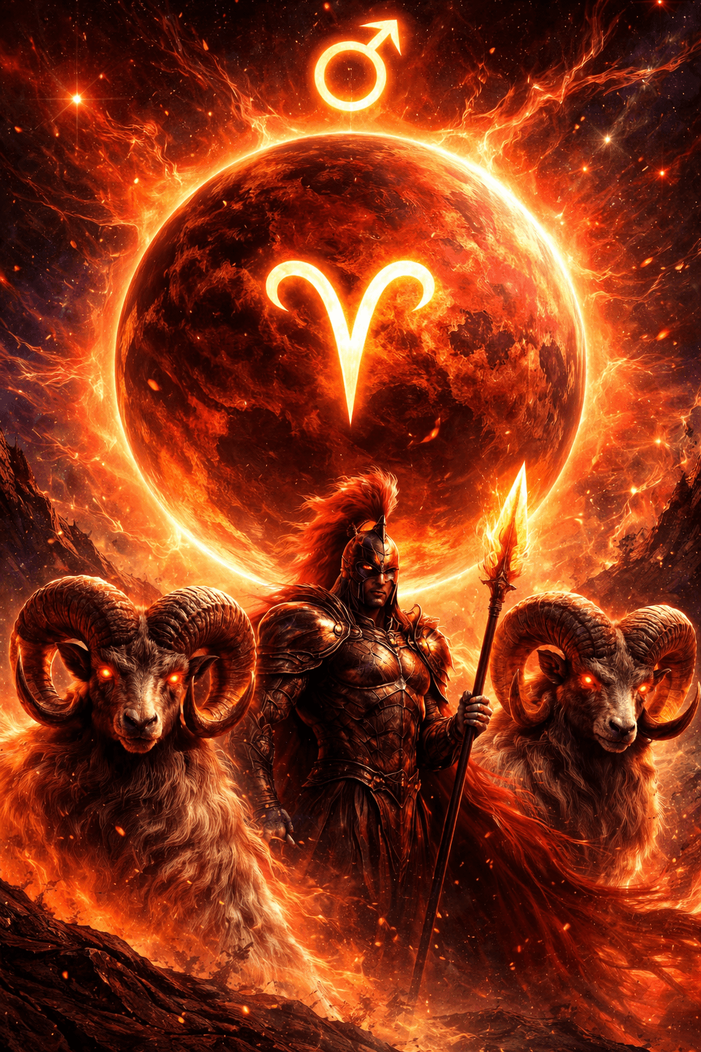 Mars in the first house of Aries imagery Mars in the first house of Aries imagery