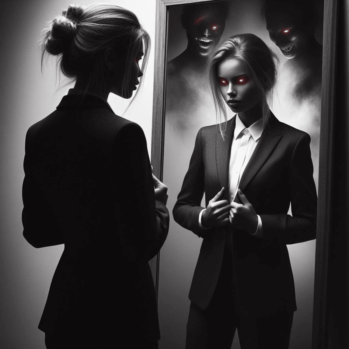 The shadow of false self The shadow of false self