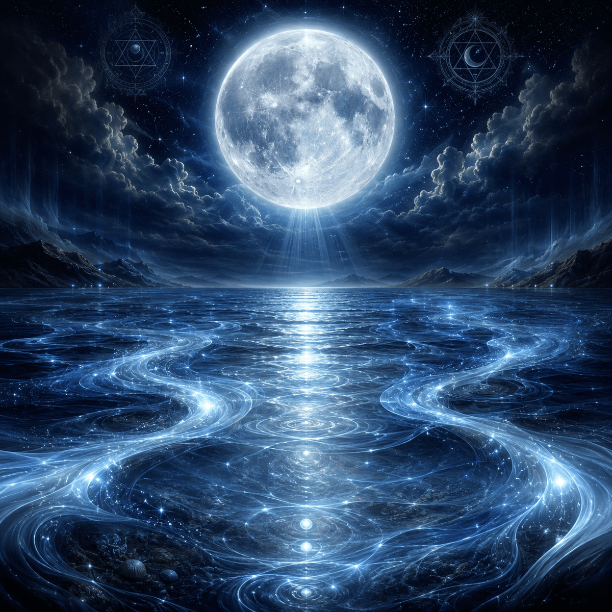 Yesod imagery over the Astral waters of consciousness Yesod imagery over the Astral waters of consciousness