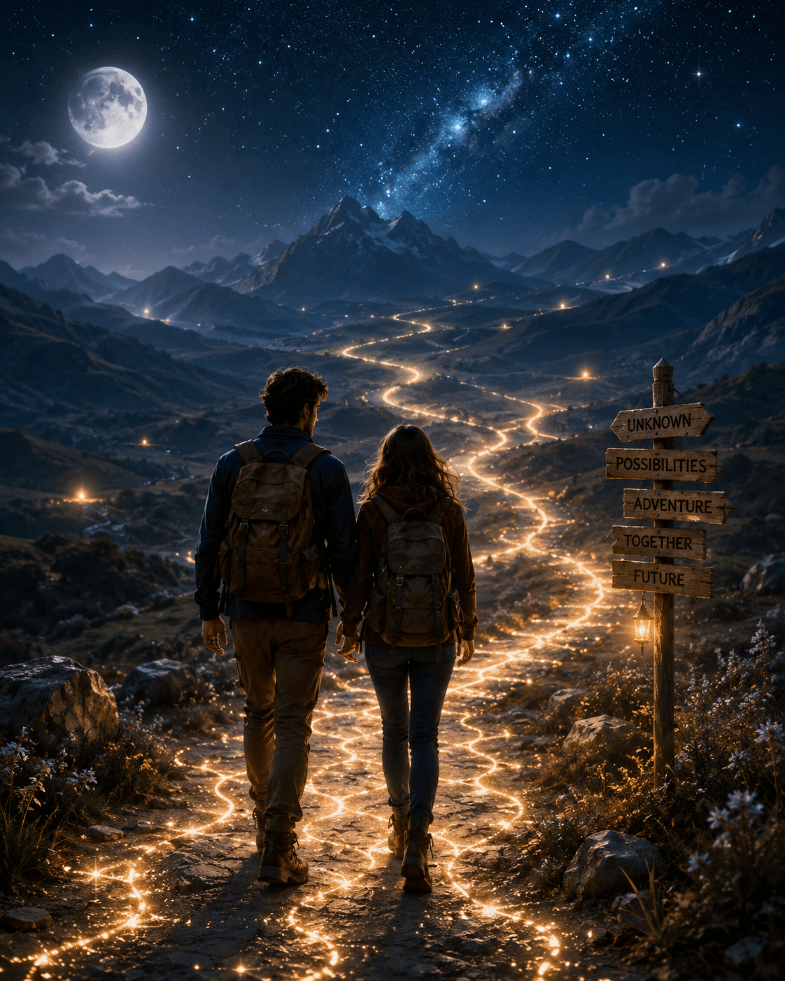 Walking the path of discovery imagery Walking the path of discovery imagery