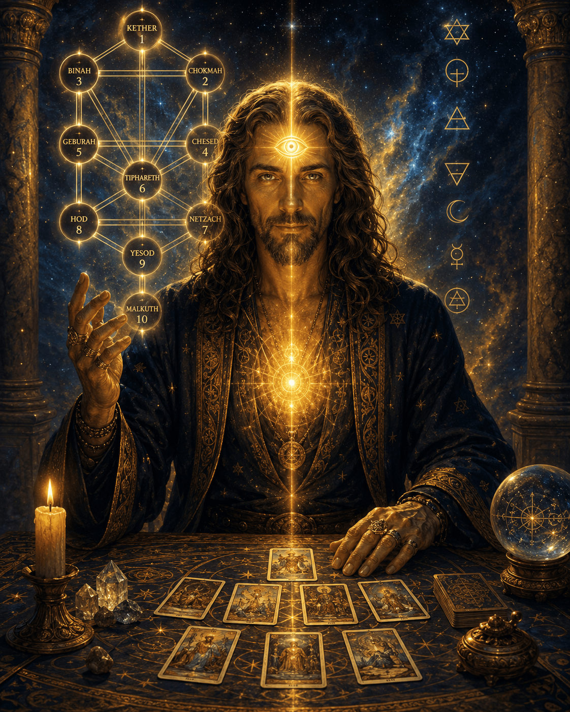 Tarot reader imagery Tarot reader imagery