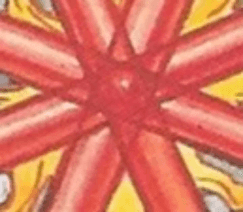 The Shatkona in the 4 of wands-Thoth The Shatkona in the 4 of wands-Thoth