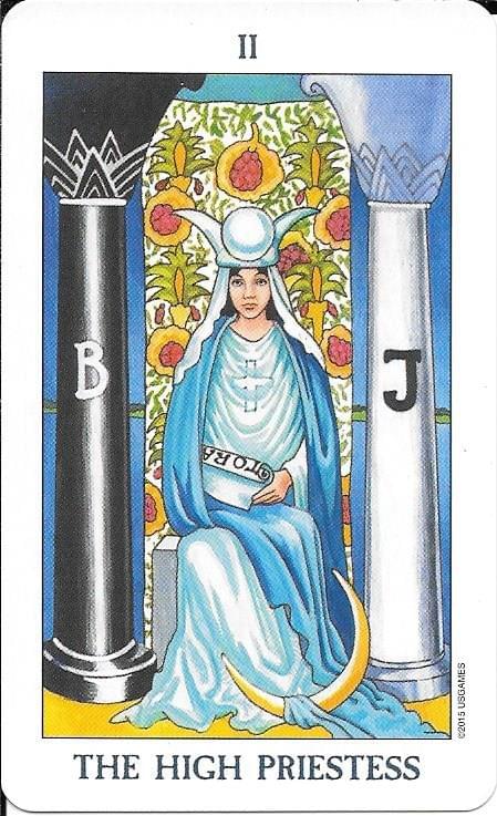 Rider-Waite-Smith High Priestess Tarot card Rider-Waite-Smith High Priestess Tarot card
