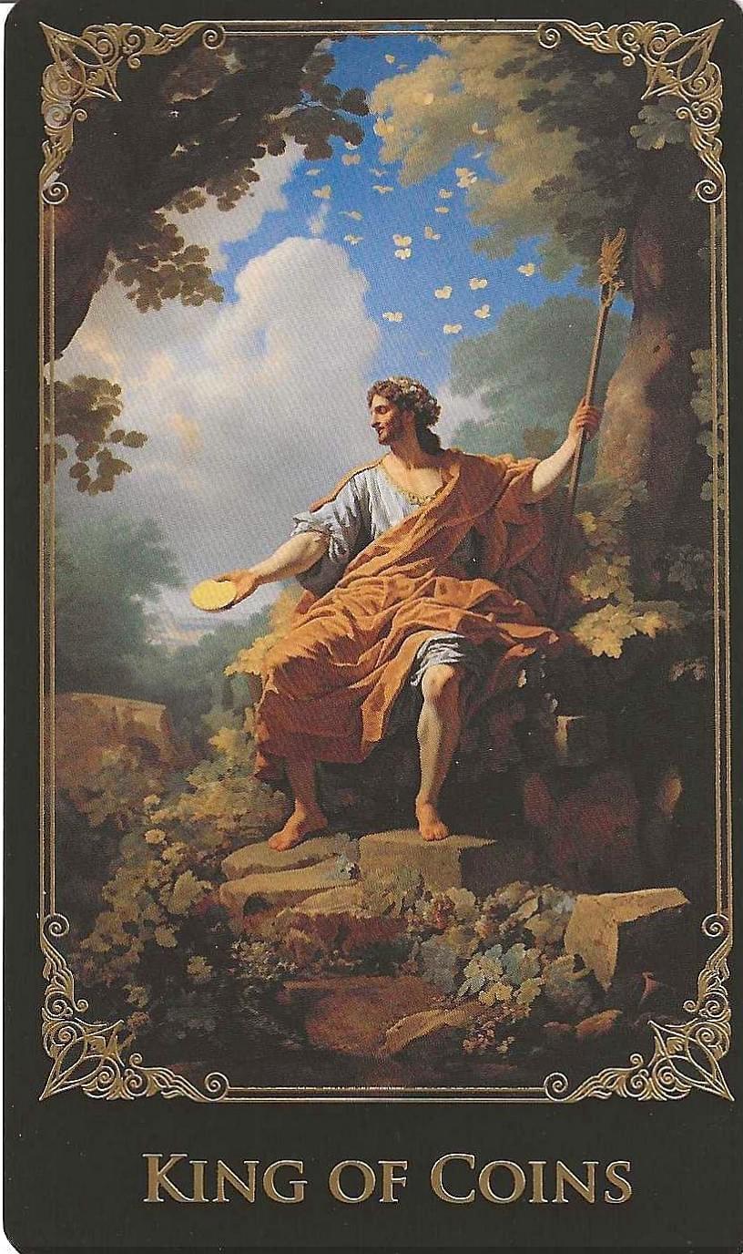 King of Coins-The Baroque Tarot King of Coins-The Baroque Tarot