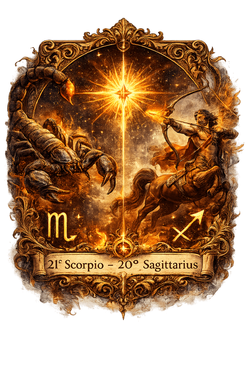 21 degrees scorpion and 20 degrees Sagittarius 21 degrees scorpion and 20 degrees Sagittarius