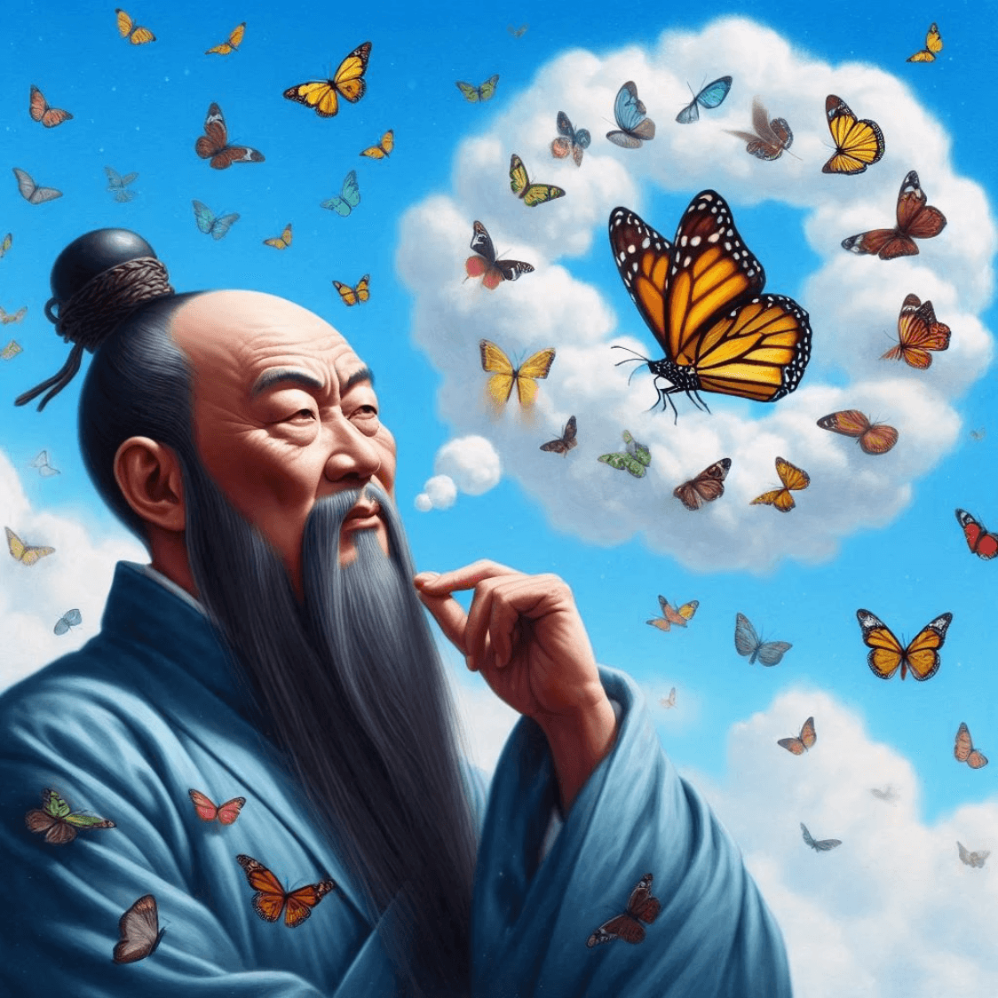 Butterfly Dream of Zhuangzi. Butterfly Dream of Zhuangzi.