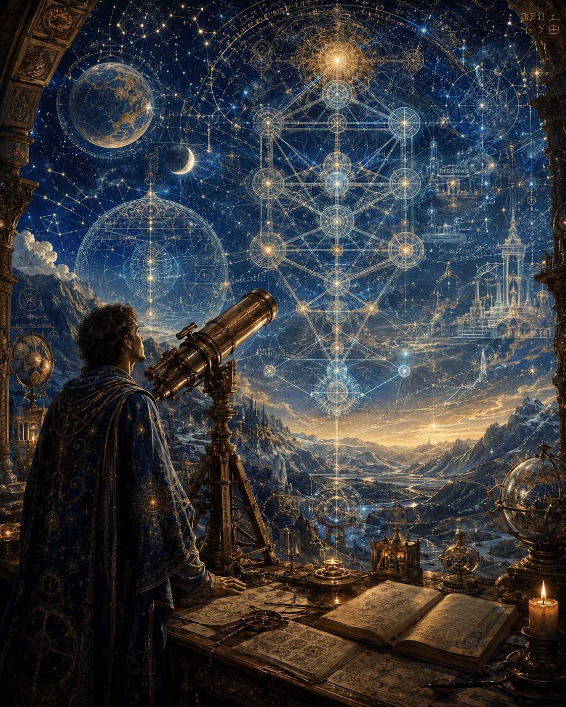 The visionary imagery The visionary imagery