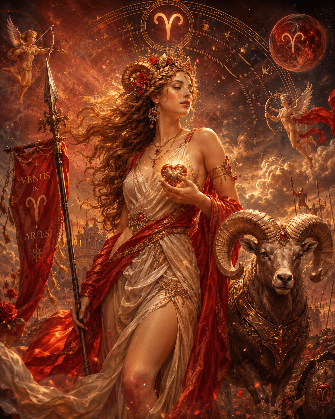 Venus in the house of Aries Venus in the house of Aries
