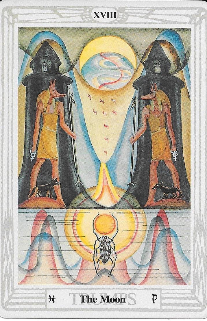 Thoth Moon - Waxing and Waning, bright and dark-Lunar paradox Thoth Moon - Waxing and Waning, bright and dark-Lunar paradox