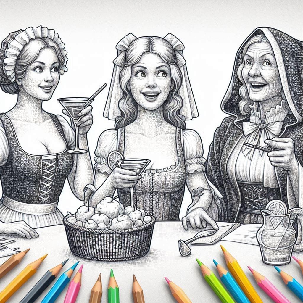 maid mother and crone celebrating team work maid mother and crone celebrating team work