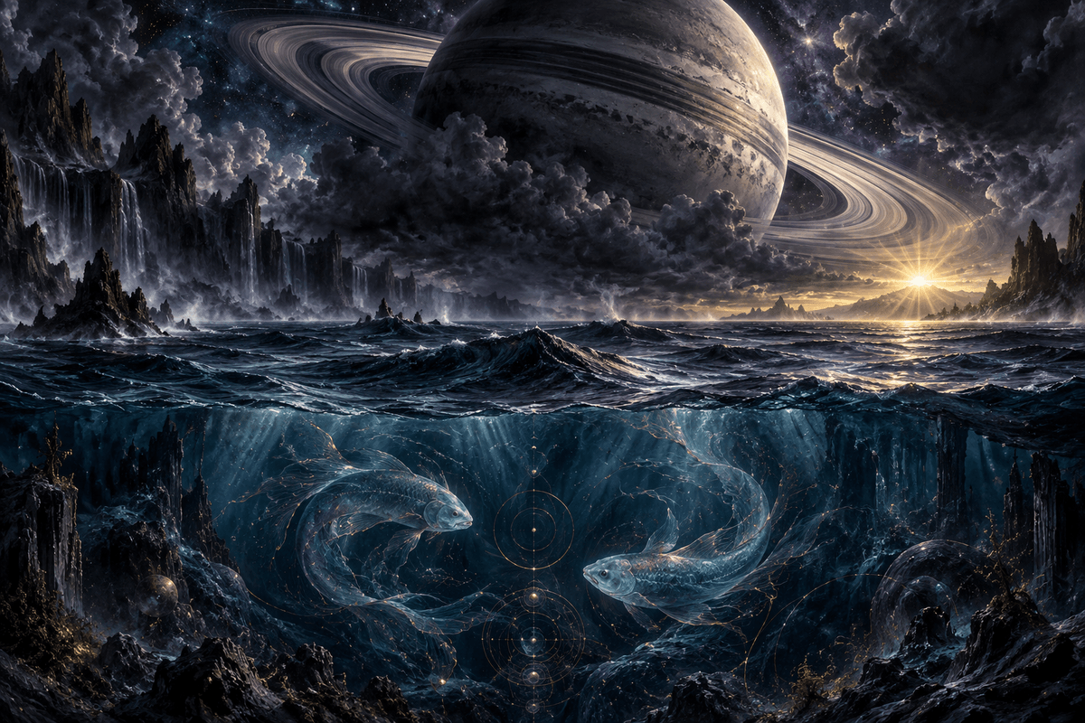 Saturn in Pisces — The Crushing Weight upon the Inner Ocean Saturn in Pisces — The Crushing Weight upon the Inner Ocean