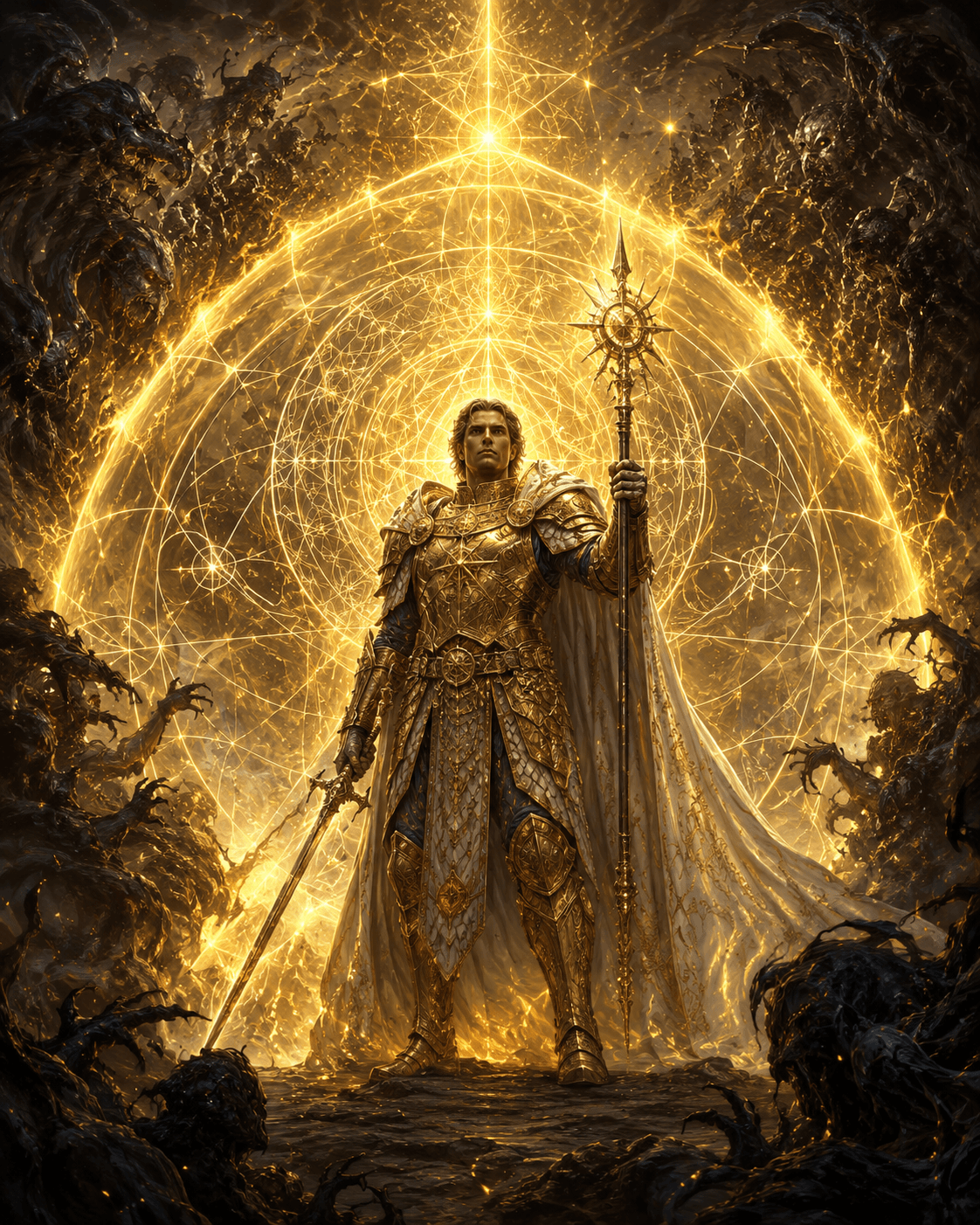 Warrior's wall of will- power imagery Warrior's wall of will- power imagery