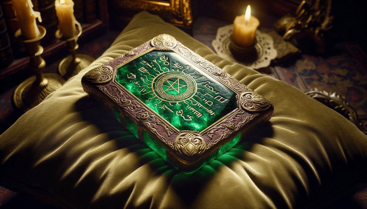 The Emerald Tablet imagery The Emerald Tablet imagery
