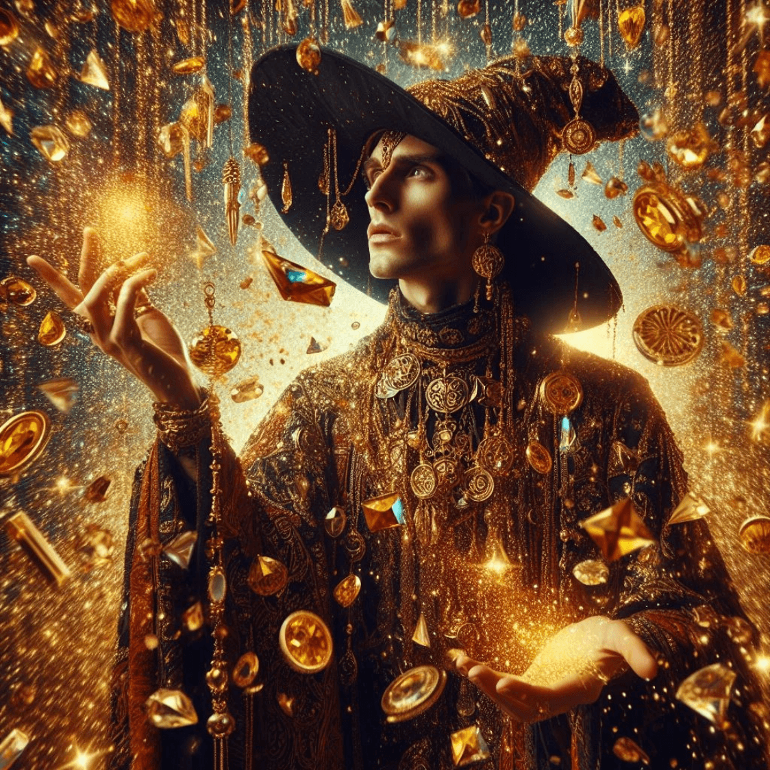 Willfully summoning wealth Willfully summoning wealth