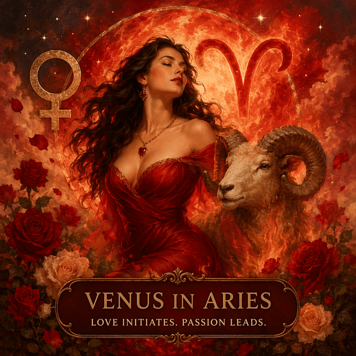Venus in the house of Aries imagery Venus in the house of Aries imagery