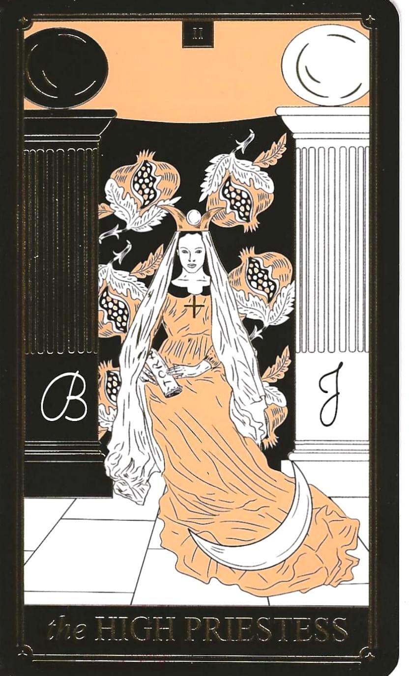 The High Priestess- Wyspell Tarot The High Priestess- Wyspell Tarot