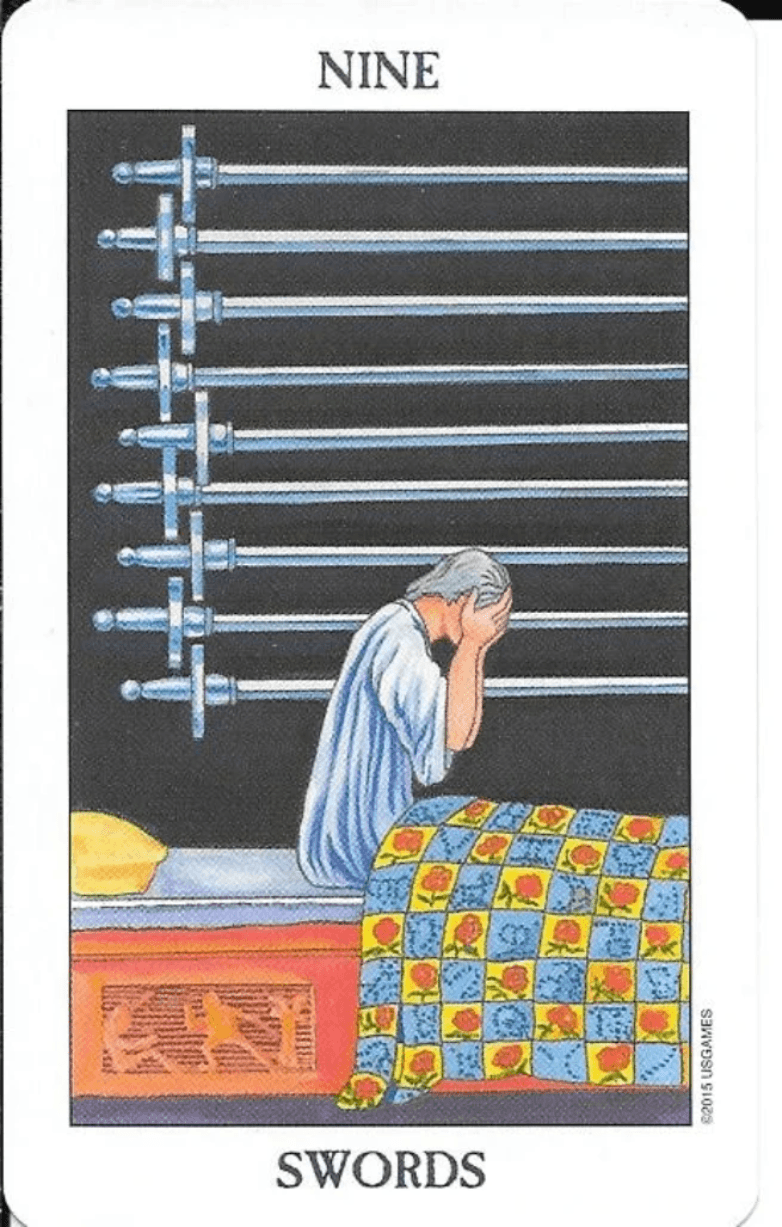 Rider-Waite-Smith- 9 of Swords Rider-Waite-Smith- 9 of Swords