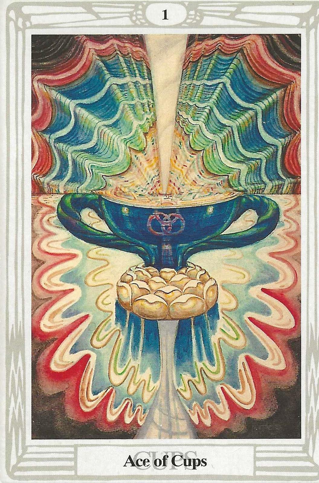 Thoth Tarot- Ace of Cups Thoth Tarot- Ace of Cups