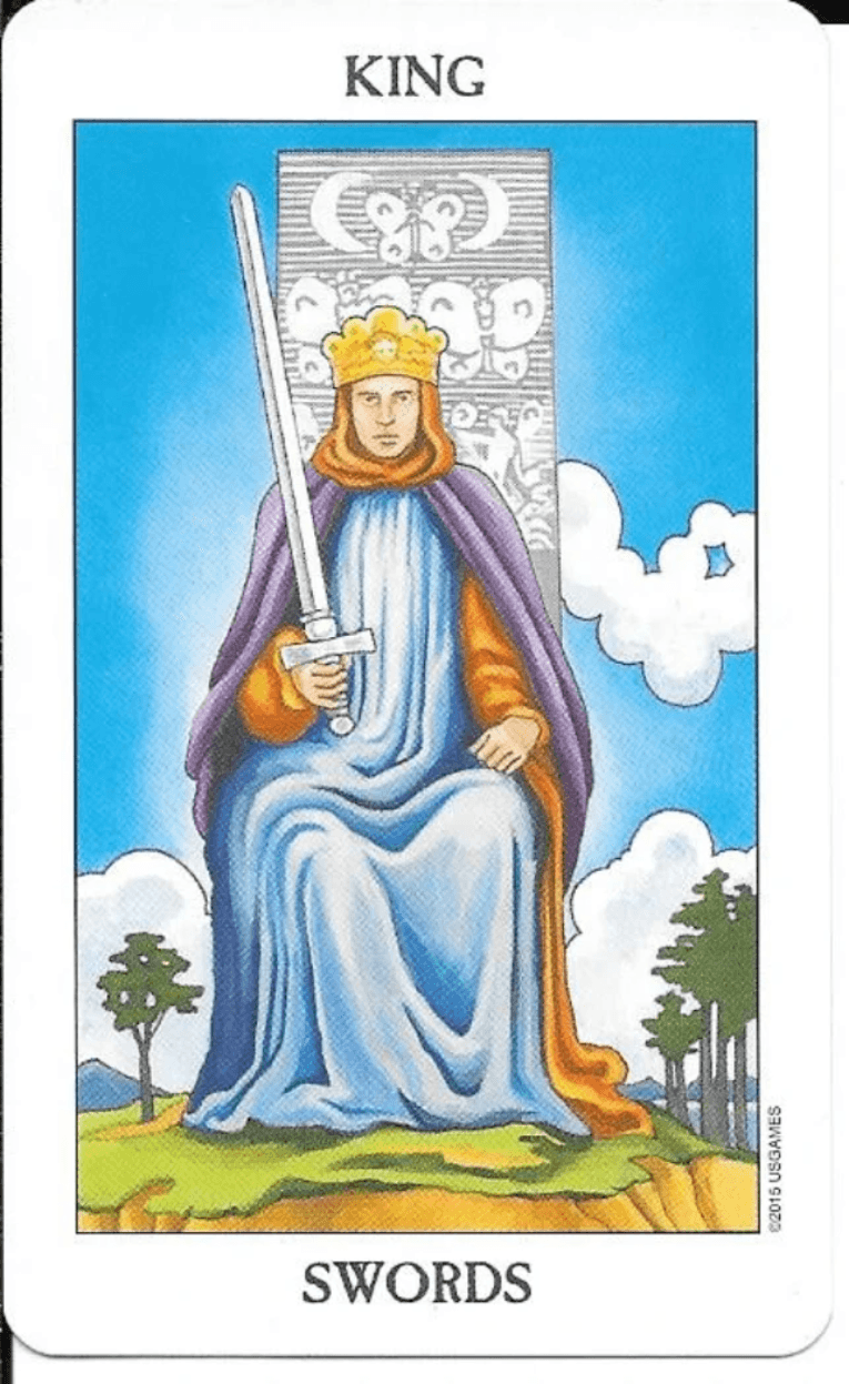 Rider-Waite-Smith Tarot- King of Swords Rider-Waite-Smith Tarot- King of Swords