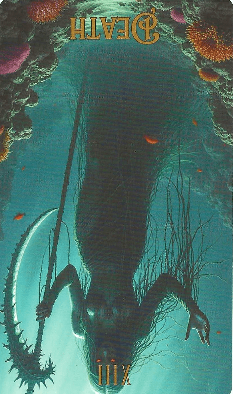 Death-Key 13- The Ocean Tarot-reversed Death-Key 13- The Ocean Tarot-reversed
