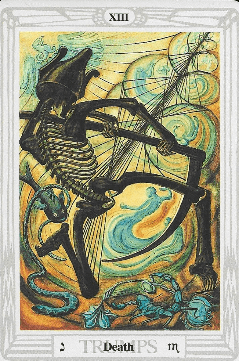 Death- ATU 13-The Thoth Tarot Death- ATU 13-The Thoth Tarot
