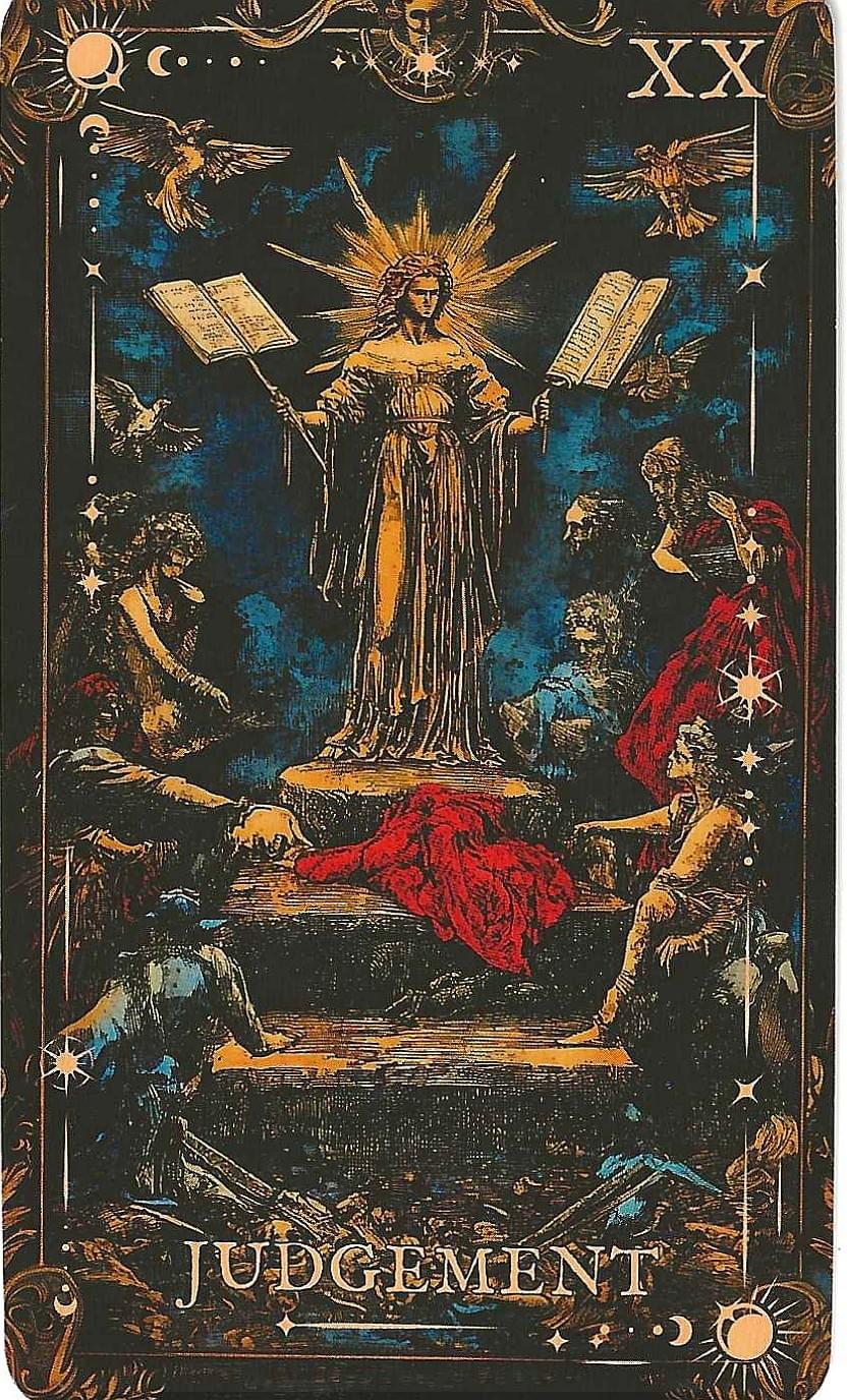 Arcane Tarot- Key 20-Judgemant Tarot Card Arcane Tarot- Key 20-Judgemant Tarot Card
