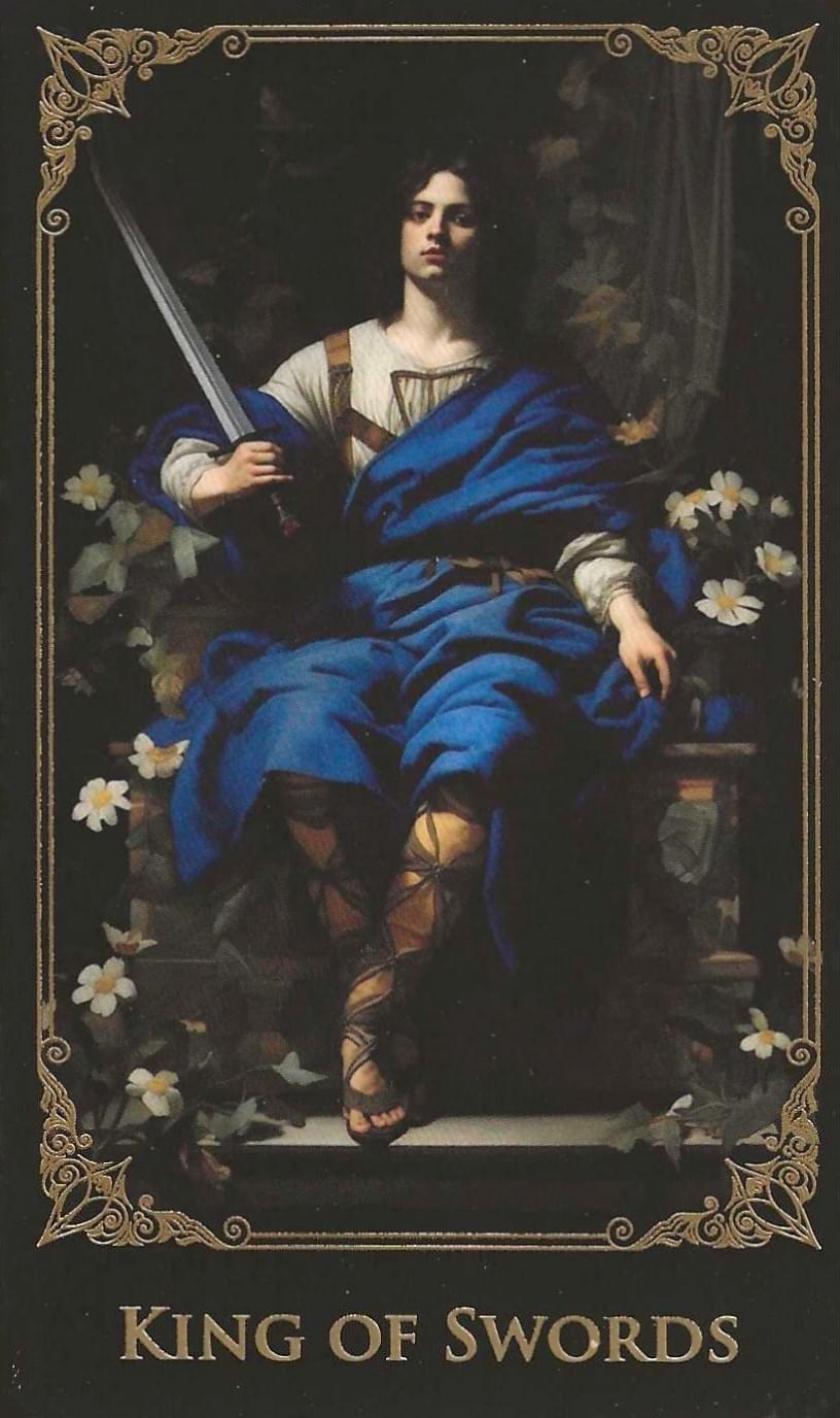 King of Swords-The Baroque Tarot King of Swords-The Baroque Tarot
