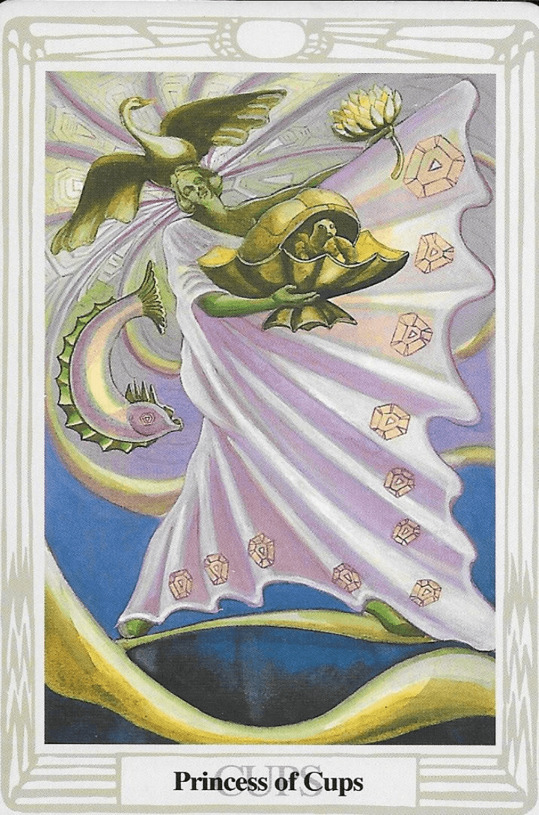 Thoth Tarot- Princess of Cups Thoth Tarot- Princess of Cups