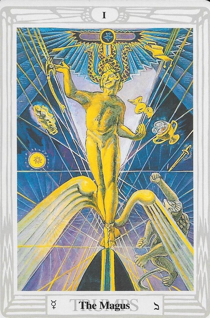 The Magus - ATU 1-Thoth Tarot The Magus - ATU 1-Thoth Tarot