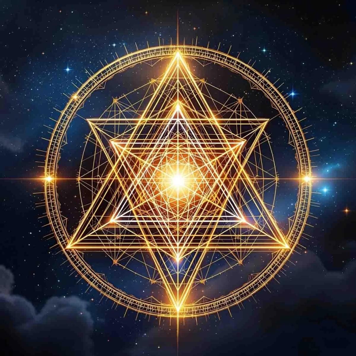 sacred hexagram sacred hexagram