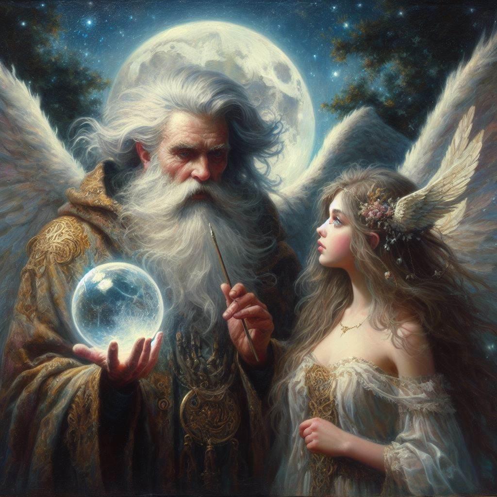 Magus and his muse Magus and his muse