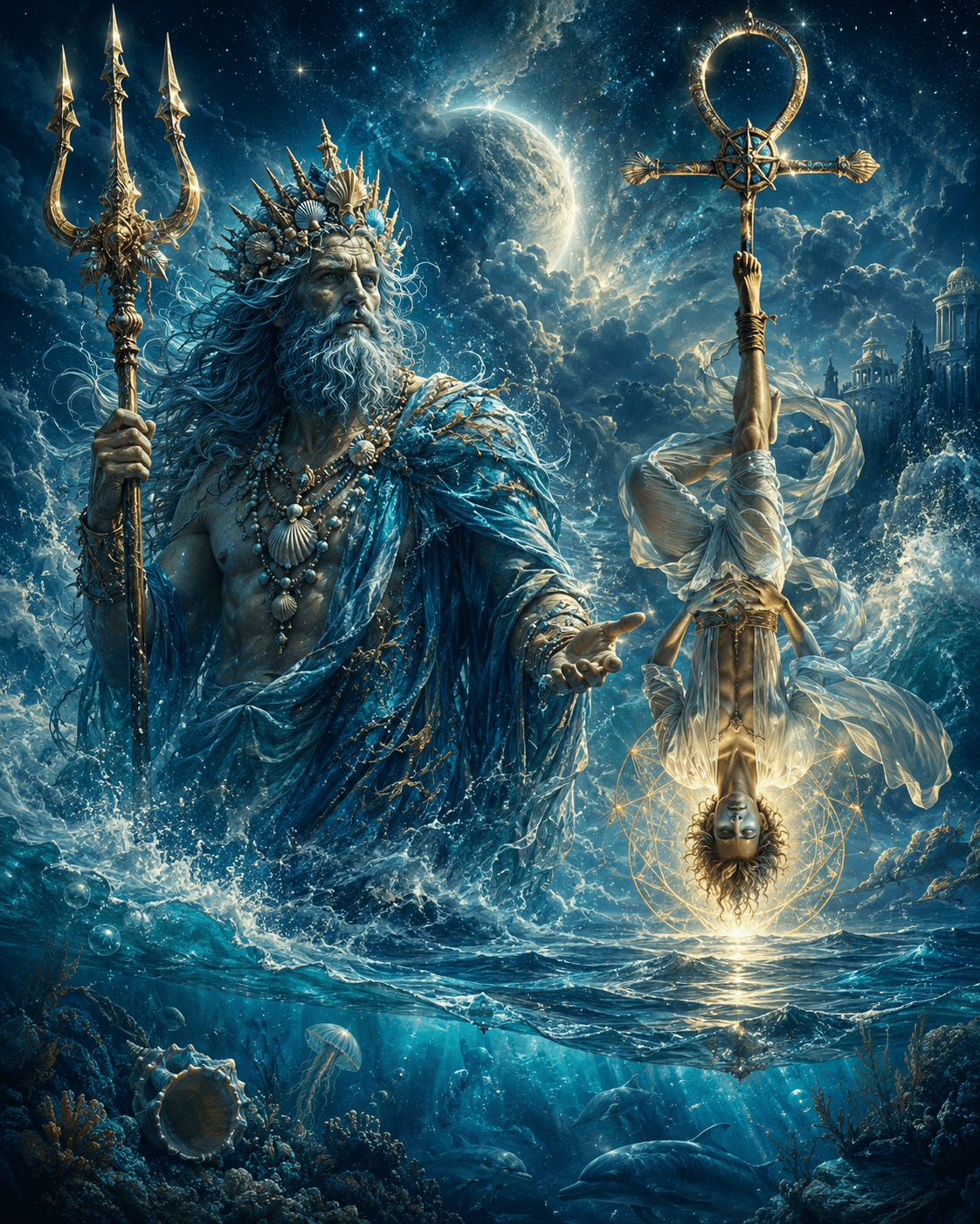 Neptune and the hanged man imagery Neptune and the hanged man imagery