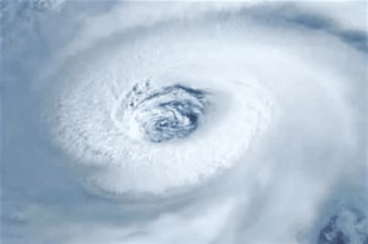 Eye of a hurricane Eye of a hurricane