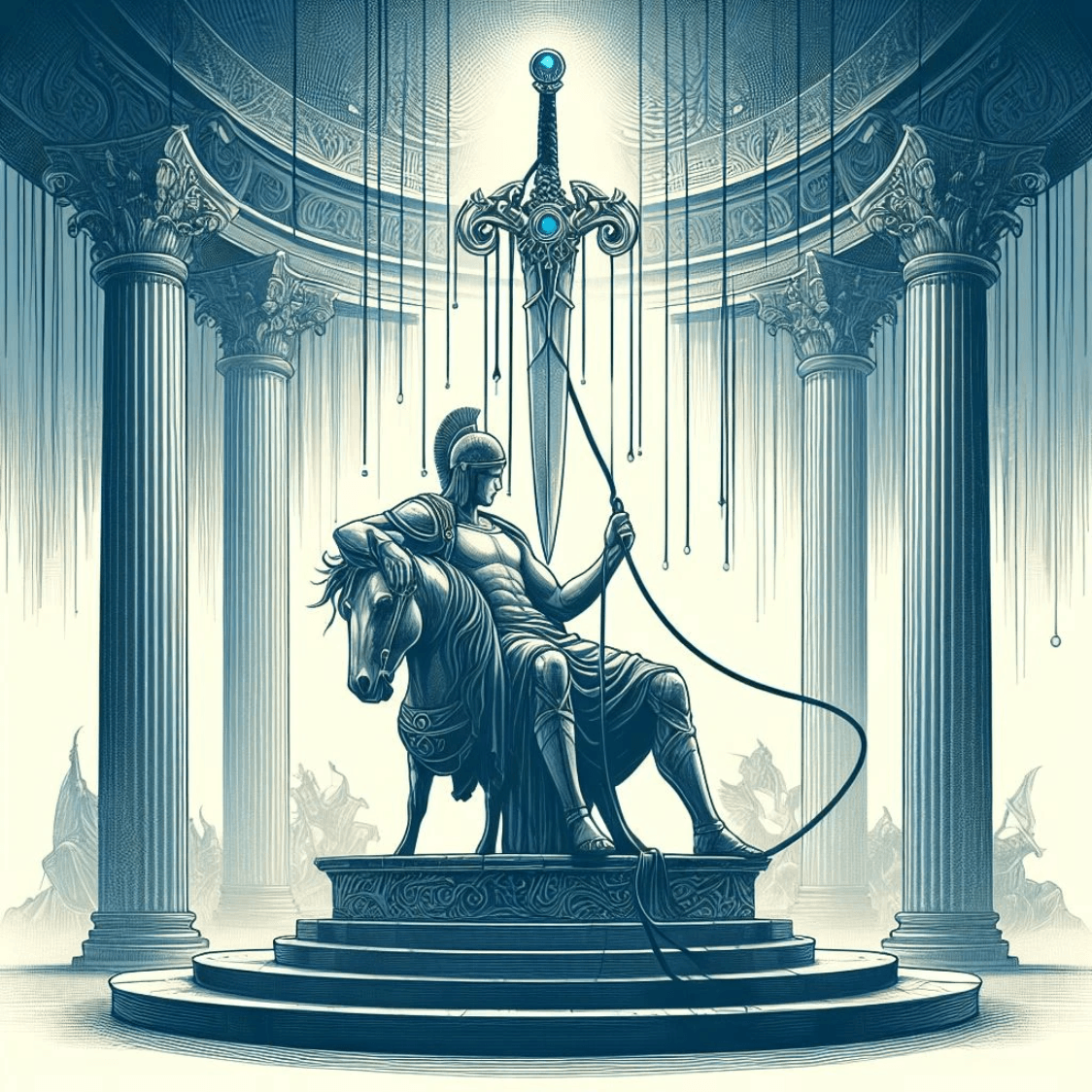 The Sword of Damocles imagery The Sword of Damocles imagery