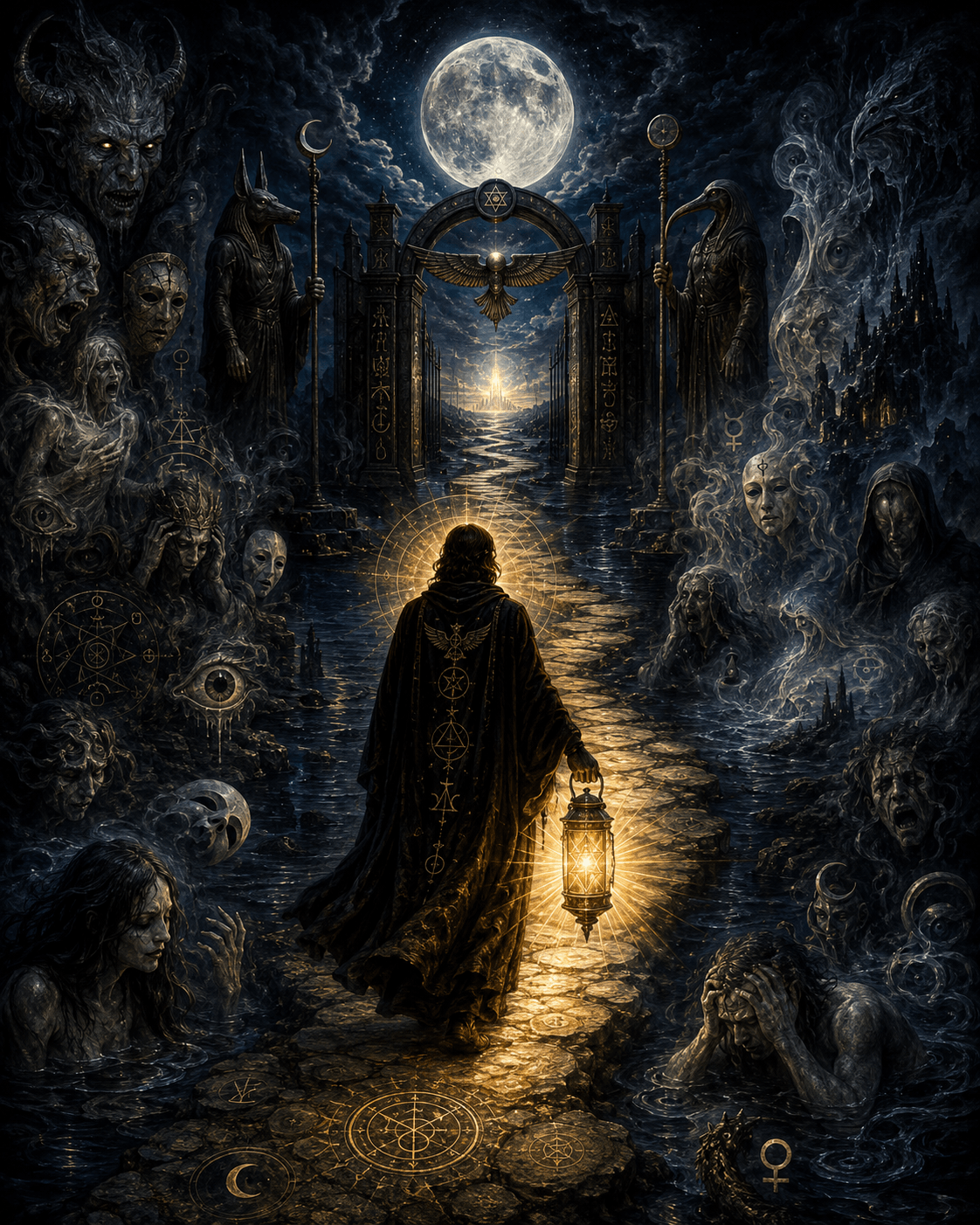 Walking the path of the shadow subconsciousness Walking the path of the shadow subconsciousness