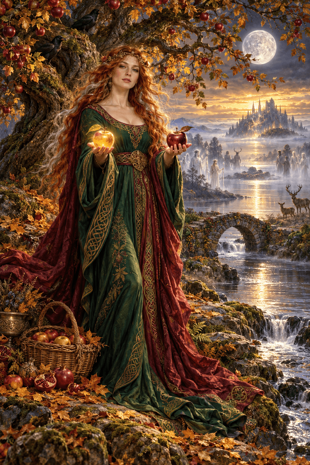 The Apple Woman, Sacred Apples, and the Otherworld The Apple Woman, Sacred Apples, and the Otherworld