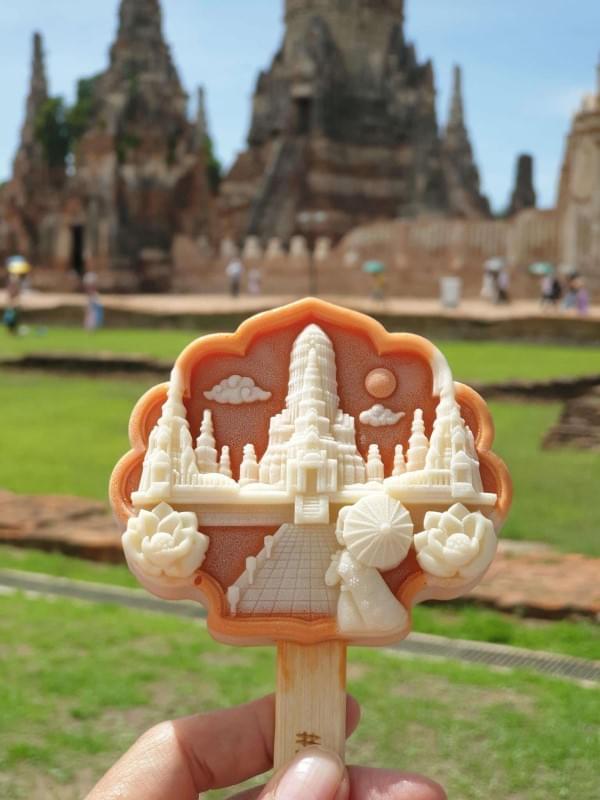 ayutthaya pop icon 3D ice cream ayutthaya pop icon 3D ice cream