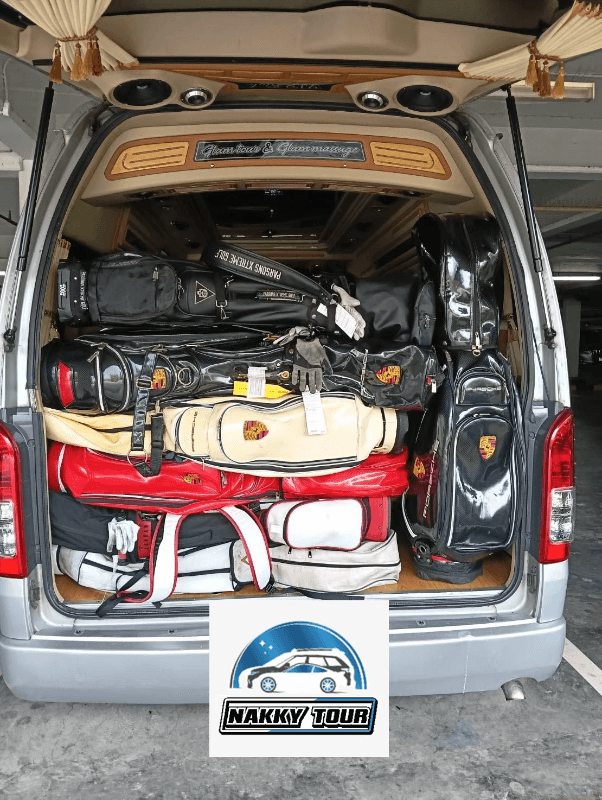 golf equipment in mini van golf equipment in mini van