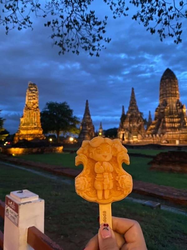 ayutthaya pop icon 3D ice cream ayutthaya pop icon 3D ice cream