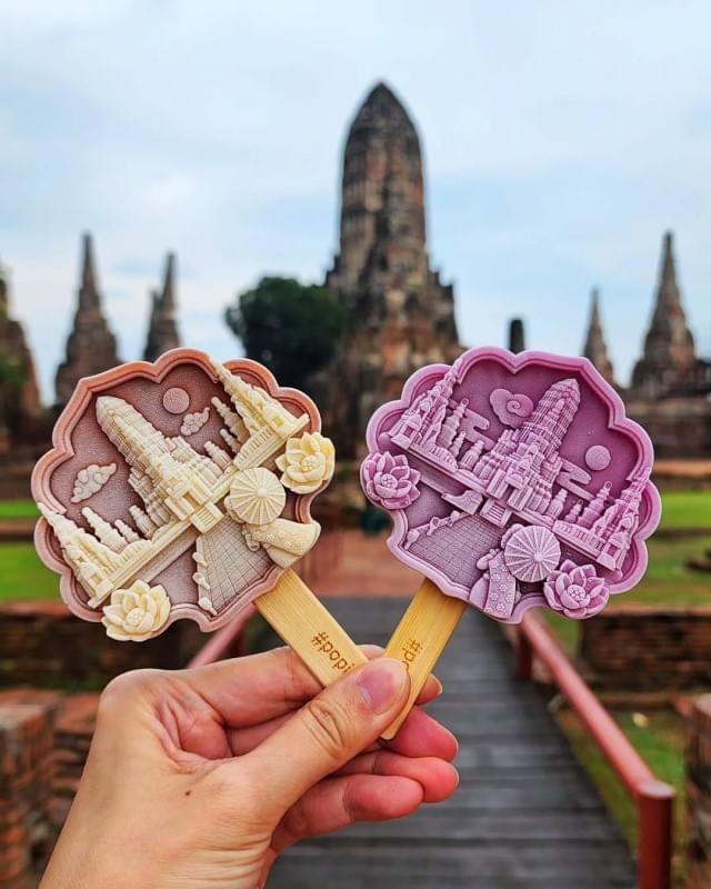 ayutthaya pop icon 3D ice cream ayutthaya pop icon 3D ice cream