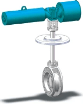 cryogenic triple-offset butterfly valve cryogenic triple-offset butterfly valve