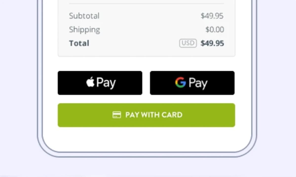 Recursos do Apple e Google Pay da Strikingly Recursos do Apple e Google Pay da Strikingly