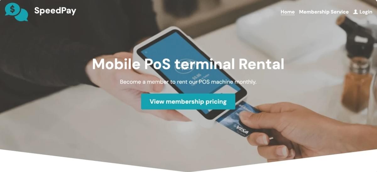 Modelo SpeedPay da Strikingly Modelo SpeedPay da Strikingly